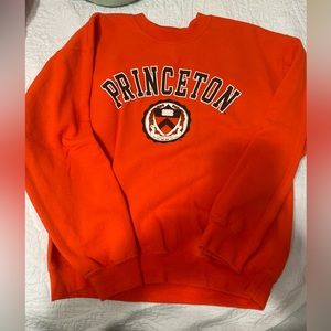 Princeton University Orange Crewneck